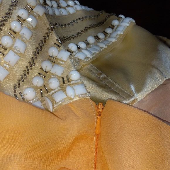 OLIVIA DRESS FACTORY, beads sequins halter top prom dress - Picture 6 of 6